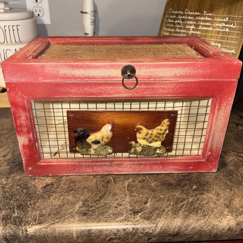 Vintage farmhouse red wooden - farmhouse,