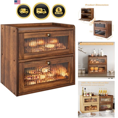 Bread box kitchen countertop - kitchen,